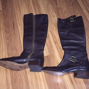 Genuine leather coach NWOT brown boots